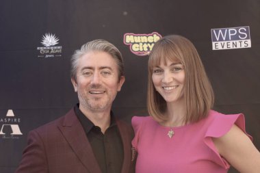 Burbank, CA - 28 Eylül 2024: SATARA Sağlık Spa Merkezi 'nde düzenlenen Sonbahar Emmy versiyonu için kırmızı halı geldi.