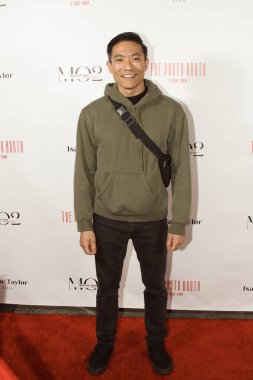 Los Angeles, CA - 14 Ekim 2024: Los Angeles Sunset Bulvarı 'ndaki ikonik Harmony Tiyatrosu' nda yapılan Fotoğraf Booth 'un galası için kırmızı halı geldi.. 