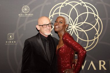 Los Angeles, CA 9 Kasım 2024: Los Angeles şehir merkezindeki Biltmore 'da düzenlenen JEXA galası ve ödül töreni için kırmızı halı geliyor. Etkinlikte kurucu caz müzisyenlerinin yanı sıra gelecek vaat eden müzisyenler de sergilendi.. 