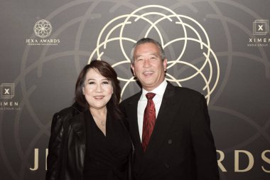 Los Angeles, CA 9 Kasım 2024: Los Angeles şehir merkezindeki Biltmore 'da düzenlenen JEXA galası ve ödül töreni için kırmızı halı geliyor. Etkinlikte kurucu caz müzisyenlerinin yanı sıra gelecek vaat eden müzisyenler de sergilendi.. 