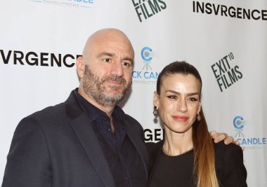 Los Angeles, CA - 12 Kasım 2024: Los Angeles 'taki Harmony Theater' da çekilen gerilim filmi için kırmızı halı geldi..