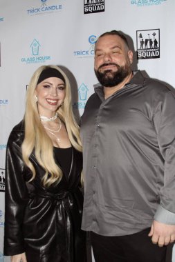 Hollywood, CA - 2 Aralık 2024: Hollywood Harmony Tiyatrosu 'ndaki Dark Night of the Soul için kırmızı halı geldi. Prömiyere oyuncular ve gerilim ekibi katıldı ve ardından bir parti daha yapıldı..