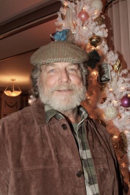 Hollywood Müzesi 'nde Noel ağacı buduyor.