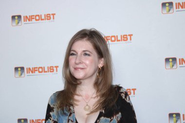 Hollywood, CA - 27 Şubat 2025: Speechfox, Hollywood Sunset Bulvarı açıklarındaki Sky Bar 'da düzenlenen Bilgi Listesi Öncesi Oscar Soirie' ye katıldı..