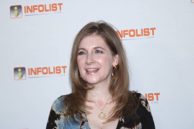 Hollywood, CA - 27 Şubat 2025: Speechfox, Hollywood Sunset Bulvarı açıklarındaki Sky Bar 'da düzenlenen Bilgi Listesi Öncesi Oscar Soirie' ye katıldı..