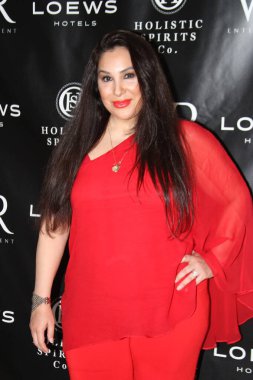 Hollywood, CA - 22 Mart 2025: Hollywood 'daki Loews Oteli' nde Las Vegas mentalisti Banachek 'in oynadığı özel etkinlik için kırmızı halı geldi..