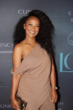 Los Angeles, CA - 31 Ağustos 2025: Los Angeles Sanat Bölgesi 'nde EZway' in Los Angeles stüdyosunun açılışı için düzenlenen EZway LA Fırlatma ve Kurdele Kesme Töreni için kırmızı halı geldi.