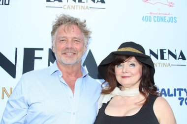 Hollywood, CA - 20 Ağustos 2025: Meksika mutfağı sunan lüks bir restoran olan La Nena Cantina 'nın ünlü açılışına kırmızı halı geldi.