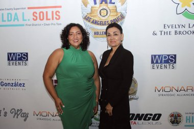 Los Angeles, CA - 25 Eylül 2025: Hollywood Polis Faaliyetleri Ligi 2025 Gala Yerel Kahramanları ve Taglyan Olay Merkezi 'nde düzenlenen Gençlik Gücünün Etkisini Kutlamak için kırmızı halı geldi.