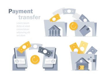 Çevrimiçi Ödeme, NFC ödemeleri. Bankacılık, Finans uygulaması ve e-ödeme
