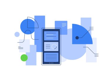 Grafikler ve bilgi ögeleri, Smartphone, Arayüz