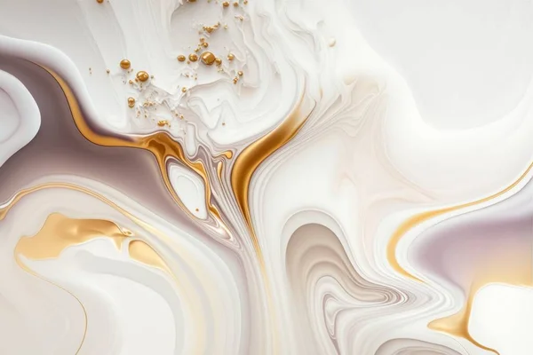 luxury white gold abstract art , resin alcohol ink abstract background, hand painted liquid ink gold splashes effect.