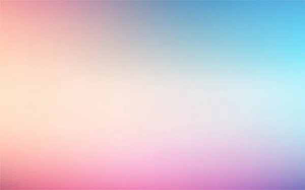 Pastel Multi Color Gradient Background Simple Gradient Vector Form Blend — Stock Vector