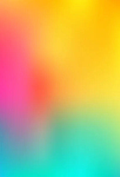 Pastel Multi Color Gradient Arrière Plan Simple Dégradé Forme Vectorielle — Image vectorielle