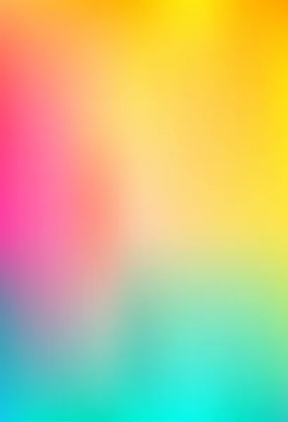Pastel Multi Color Gradient Background Simple Gradient Vector Form Mischung — Stockvektor