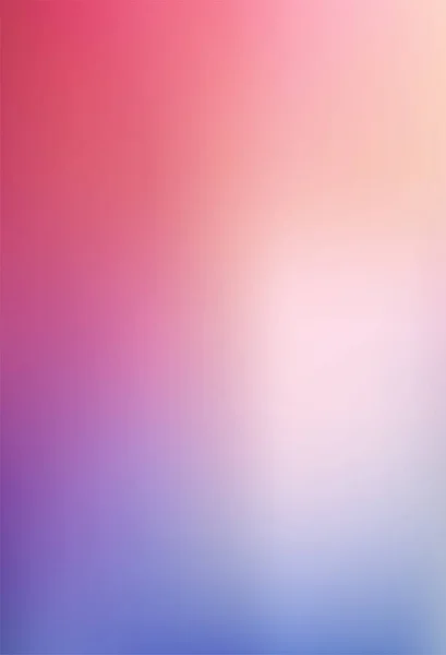 Simple Multicolor Gradient Pastel Color Background Abstract Orange Blue Blur — Stock Vector