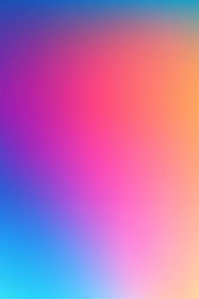 Simple Pastel Blue Pink Orange Gradient Purple Pink Blured Background — Stock Vector