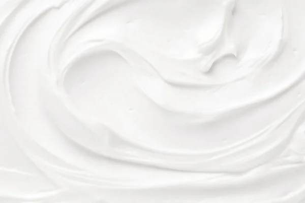 Puro Rosa Branco Pele Cuidados Textura Lisa Cremoso Produto Cosmético — Fotografia de Stock