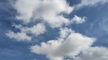 bulutlu mavi gökyüzü arkaplanı.