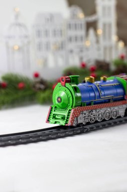 Çocuk Demiryolu. Çocuk oyuncağı. Yılbaşı ve Noel Hediyesi