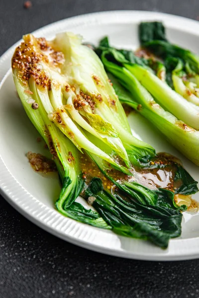 Бок Чой Пак Чой Китайское Блюдо Капусты Овощное Здоровое Питание — стоковое фото