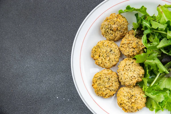 stock image falafel food vegetable bean cutlet ball healthy meal food snack on the table copy space food background rustic top view  