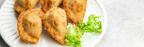 Stock image empanadas pie beef meat stuffed food snack on the table copy space food background rustic top view