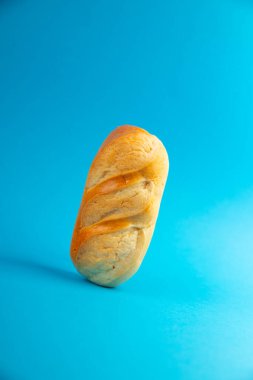 Sütlü çörek taze yemek aperatif yemek aperatifler masa üzerinde fotokopi uzay yiyecek arka plan kırsal üst görünüm