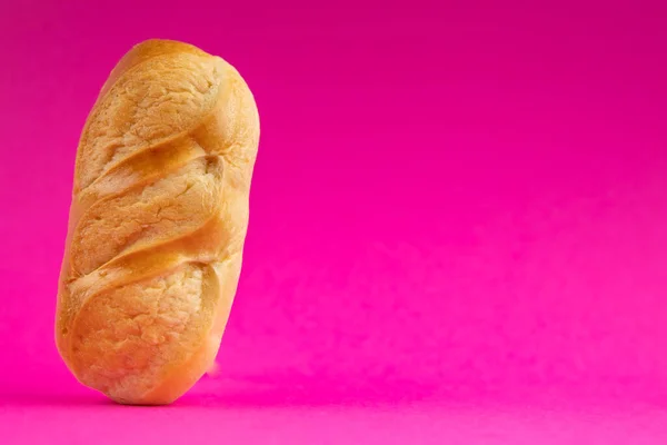 Roti Susu Yang Dipanggang Segar Makan Makanan Ringan Atas Meja — Stok Foto