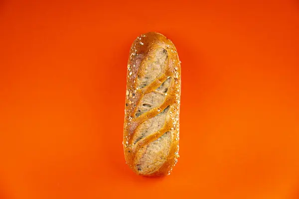 Roti Susu Seluruh Roti Gandum Roti Panggang Segar Makanan Ringan — Stok Foto