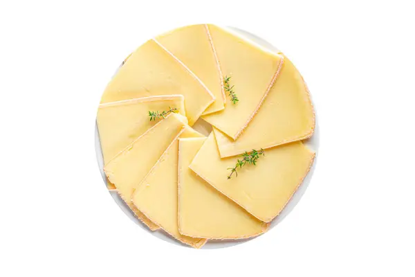 Raclette Peyniri Yemek Aperatifleri Yemek Atıştırmalıkları Fotokopi Masasında Yer Alan Telifsiz Stok Fotoğraflar