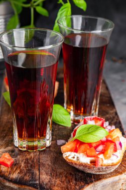 the table rustic food üzerinde sebze çorbası arka planı fotokopi alanı vejetaryen yemekleri.
