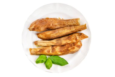 Baked eggplant vegetable cooking tasty fresh delicious gourmet food background table rustic food top view copy space keto and paleo diet vegetarian and vegan food