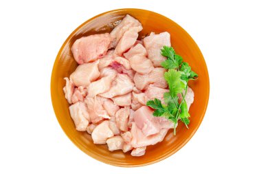 Tavuk eti çiğ et kümes hayvanları taze gurme yemek arka planı masa rustik gıda üst görünüm fotokopi alanı