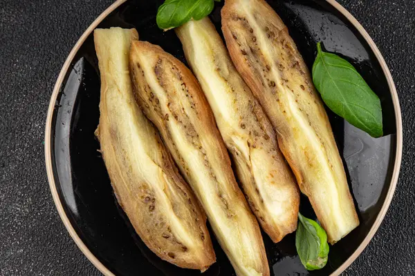 Patlıcan, sebze pişirme, lezzetli, gurme, arka plan, masa, kırsal yemek, fotokopi odası.