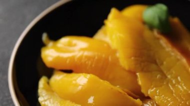 Dolmalık biber, sebze, lezzetli, gurme, arka plan, yemek, sade yemek, fotokopi, uzay keto, paleo diyet vejetaryen ve vejetaryen yemekleri.