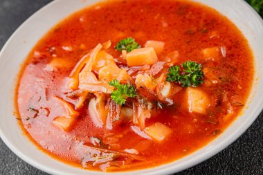 Sebze çorbası, sebze çorbası. Sebze çorbası. Sebze, sebze, taze lezzetli gurme, yemek.