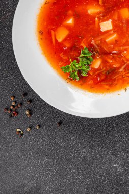 Sebze çorbası, sebze çorbası. Sebze çorbası. Sebze, sebze, taze lezzetli gurme, yemek.