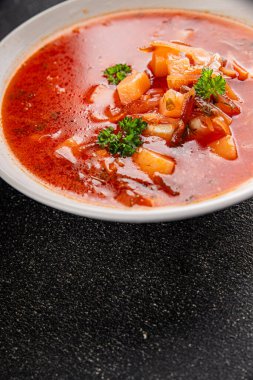 Sebze çorbası, sebze çorbası. Sebze çorbası. Sebze, sebze, taze lezzetli gurme, yemek.