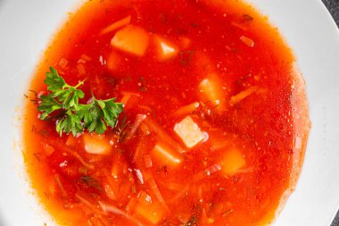 Sebze çorbası, sebze çorbası. Sebze çorbası. Sebze, sebze, taze lezzetli gurme, yemek.