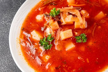 Sebze çorbası, sebze çorbası. Sebze çorbası. Sebze, sebze, taze lezzetli gurme, yemek.