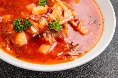 Sebze çorbası, sebze çorbası. Sebze çorbası. Sebze, sebze, taze lezzetli gurme, yemek.