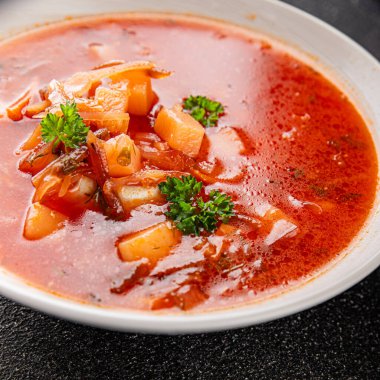 Sebze çorbası, sebze çorbası. Sebze çorbası. Sebze, sebze, taze lezzetli gurme, yemek.