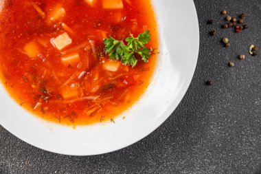 Sebze çorbası, sebze çorbası. Sebze çorbası. Sebze, sebze, taze lezzetli gurme, yemek.