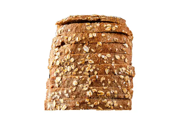 Yulaf ekmeği, kepekli çörek, yulaf ezmesi, hamur işi, doğal yemek, gurme yemek arka planı, kırsal yiyecekler, fotokopi alanı.