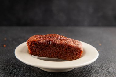 Finansal bisküvi çikolatalı kurabiye tatlı tatlı lezzetli gurme yemek arkaplanı masa rustik gıda üst görünüm fotokopi alanı