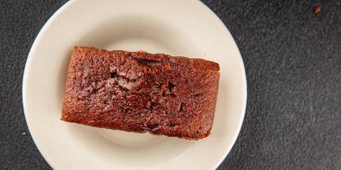 Finansal bisküvi çikolatalı kurabiye tatlı tatlı lezzetli gurme yemek arkaplanı masa rustik gıda üst görünüm fotokopi alanı