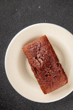 Finansal bisküvi çikolatalı kurabiye tatlı tatlı lezzetli gurme yemek arkaplanı masa rustik gıda üst görünüm fotokopi alanı