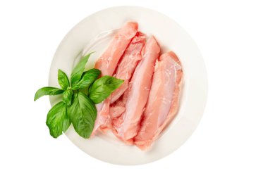 Tavşan çiğ et fileto taze lezzetli gurme yemek arka planı masa rustik gıda üst görünüm fotokopi alanı keto ve paleo diyet