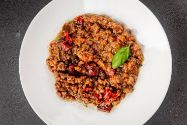 Mercimek tabağı sebzeleri ve kavrulmuş biberler lezzetli sebzeler taze vejetaryen ve vejetaryen yemek arka planı masanın üstünde rustik yiyecekler fotokopi alanı keto ve paleo diyeti